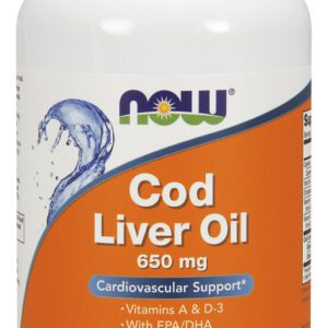 Cod Liver Oil, 650mg - 250 softgels