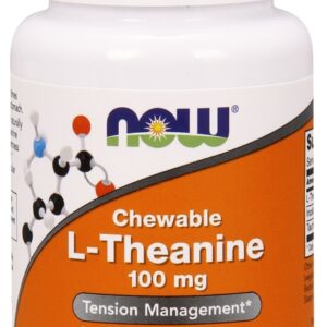 L-Theanine with Inositol and Taurine, 100mg - 90 chewables