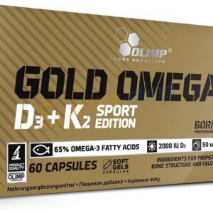 Gold Omega 3 D3 + K2 Sport Edition - 60 caps