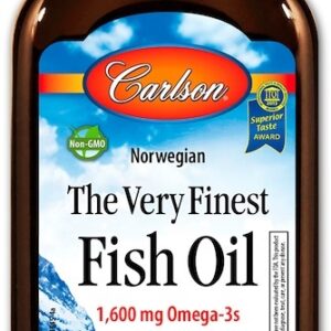 The Very Finest Fish Oil, Natural Lemon - 500 ml.
