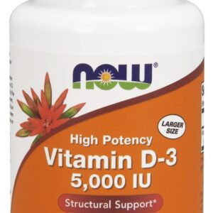 Vitamin D-3, 5000 IU - 240 softgels