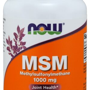 MSM Methylsulphonylmethane, 1000mg - 120 vcaps