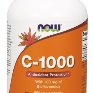Vitamin C-1000 with 100mg Bioflavonoids - 500 vcaps