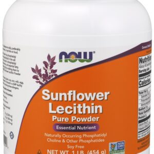 Sunflower Lecithin, Pure Powder - 454g