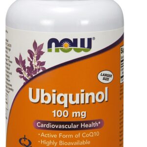 Ubiquinol, 100mg - 120 softgels
