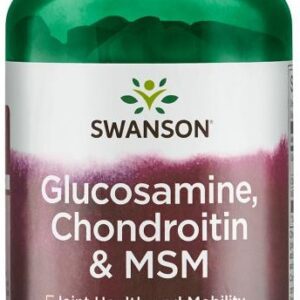 Glucosamine, Chondroitin & MSM, 750mg - 120 tablets