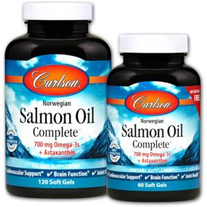 Norwegian Salmon Oil Complete - 120 + 60 softgels