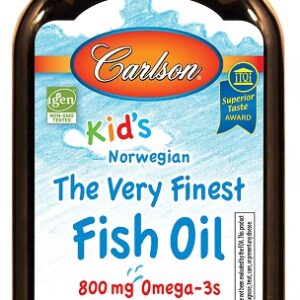 Kid's The Very Finest Fish Oil, 800mg Lemon - 200 ml.