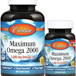 Maximum Omega 2000 - 90 + 30 softgels