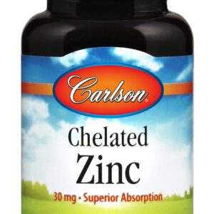 Chelated Zinc, 30mg - 100 tablets