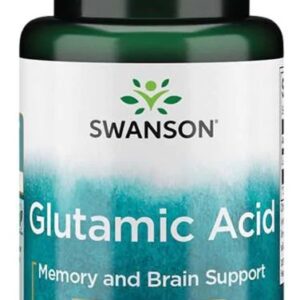 Glutamic Acid, 500mg - 60 vcaps