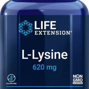 L-Lysine, 620mg - 100 vcaps