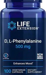 D L-Phenylalanine, 500mg - 100 vcaps