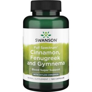 Full Spectrum Cinnamon, Fenugreek and Gymnema - 120 caps