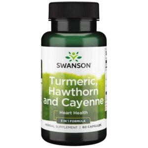 Turmeric, Hawthorn and Cayenne - 60 caps