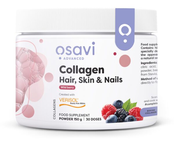 Collagen Peptides (Hair Skin & Nails), Wild Berry - 150g