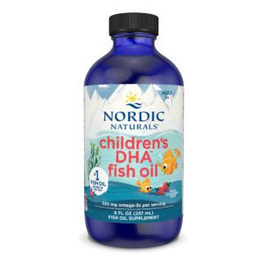 Children's DHA, 530mg Omega-3 Strawberry (EAN 768990891007) - 237 ml.