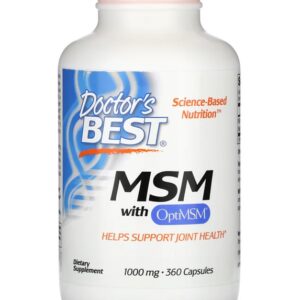 MSM with OptiMSM, 1000mg - 360 caps