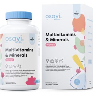 Multivitamins & Minerals Woman - 180 vegan caps