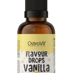 Flavour Drops, Vanilla - 30ml.