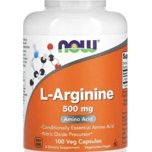 L-Arginine, 500mg - 100 caps