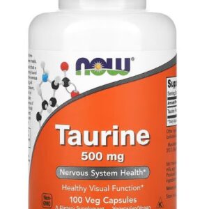 Taurine, 500mg - 100 caps